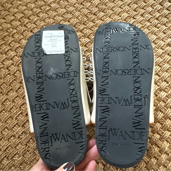 JW Anderson Ribbon Bow Mules Off White size 37/7 - See Description - Picture 10 of 13